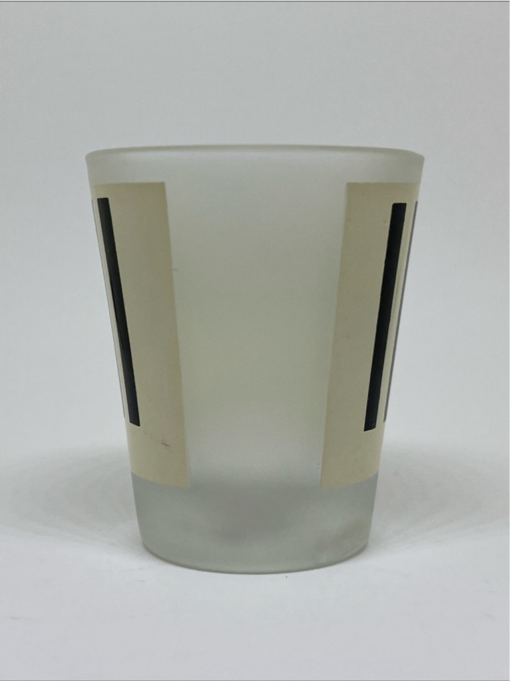 Alcatraz 'Property of Alcatraz' Black and Cream Shot Glass - Picture 2 of 4